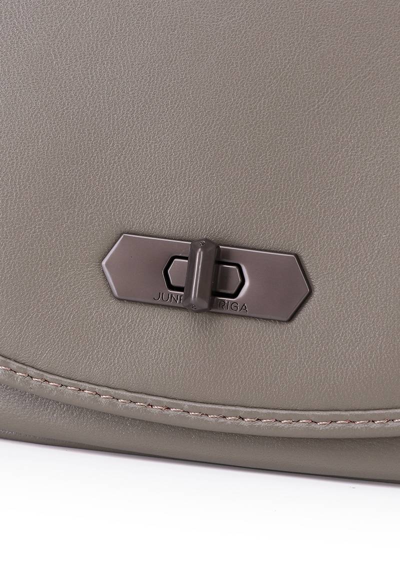 JULES Genuine Leather Sling / Shoulder Bag - SLATE GREY